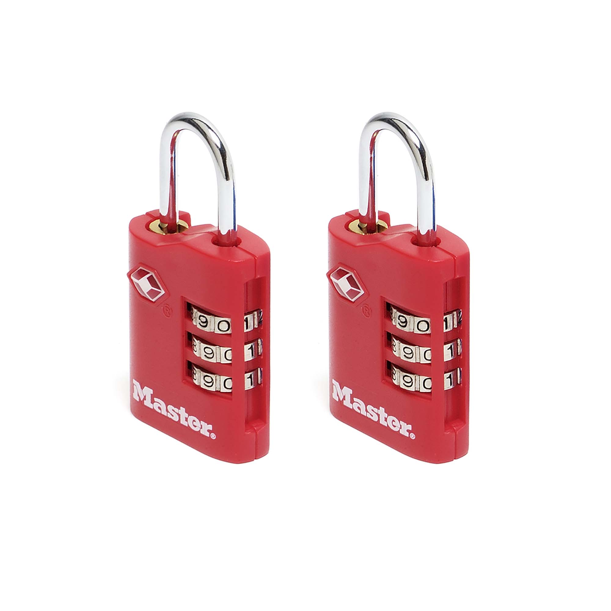 Pack de 2 Cadenas à Combinaison TSA- Master Lock- Preventimark